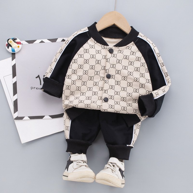 Luxury Boys kid Clothing Set kids designer clothes Boy Two piece Set