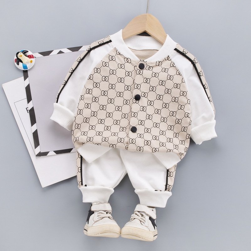 Luxury Boys kid Clothing Set kids designer clothes Boy Two piece Set