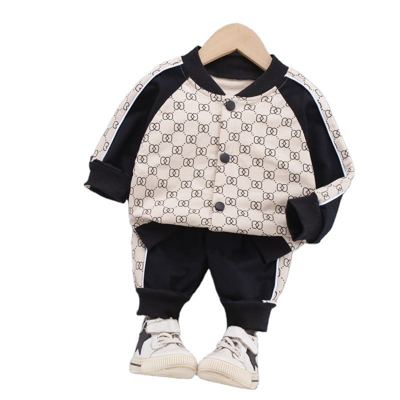 Luxury Boys kid Clothing Set kids designer clothes Boy Two piece Set