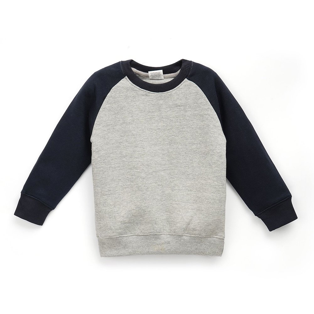 100% Cotton Fleece Kids Tracksuits Panel Work Sweatshirt With Durable Sweatpants Made in Pakistan