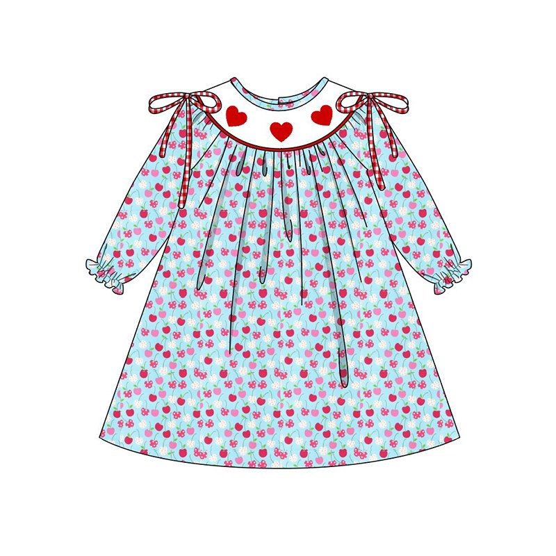 Wholesale Smocked boy set suit girl dress Embroidered baby boys' clothing sets customized