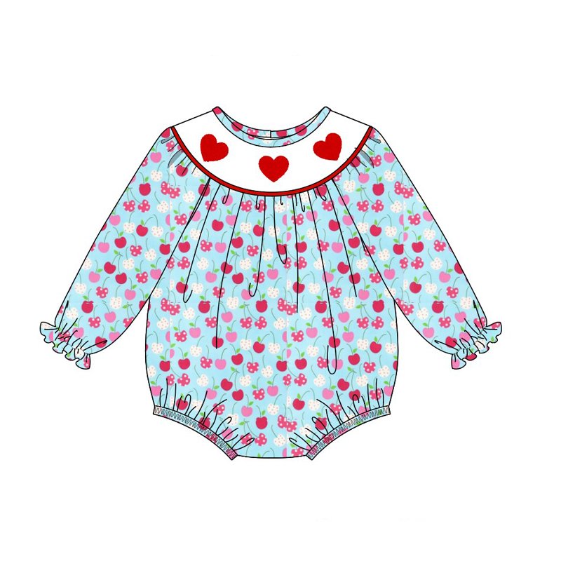 Wholesale Smocked boy set suit girl dress Embroidered baby boys' clothing sets customized