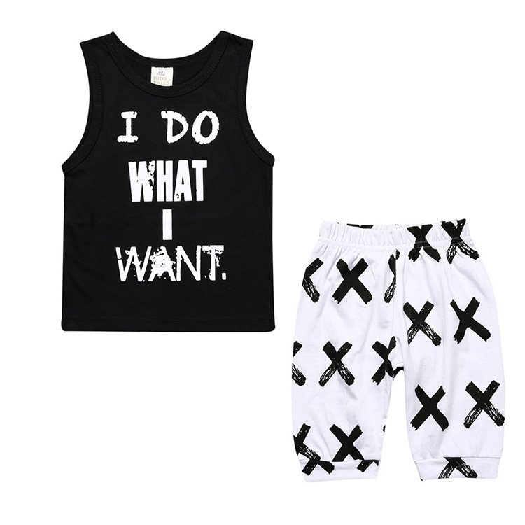 Ins Kids Clothes Sets Teen Boys Fashion Clothes Kids Clothing Set