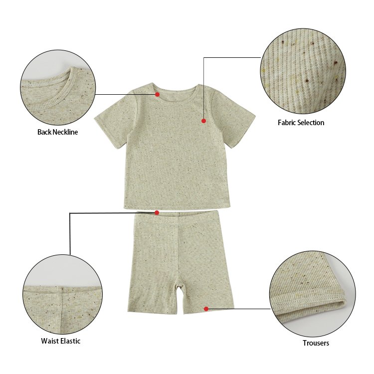 Newborn Short Sleeve boys' clothing sets Summer Baby Boys Kids Clothing Set