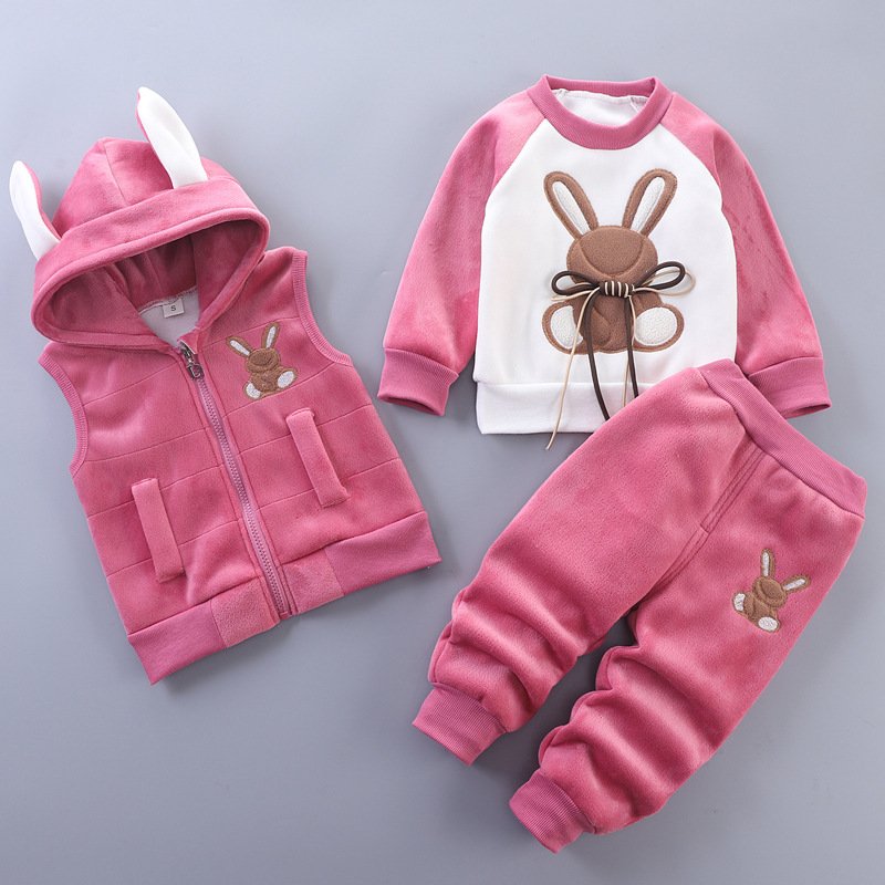 TZ1021 Boys Spring Clothing Set 3 Pcs Baby Girl Winter Clothes Set baby boy clothing sets 0 to 1 year