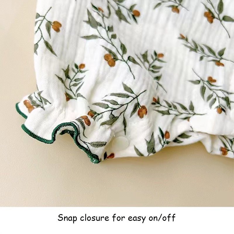 Summer thin sweat-absorbent and breathable newborn 0-3 years wholesale kids clothes