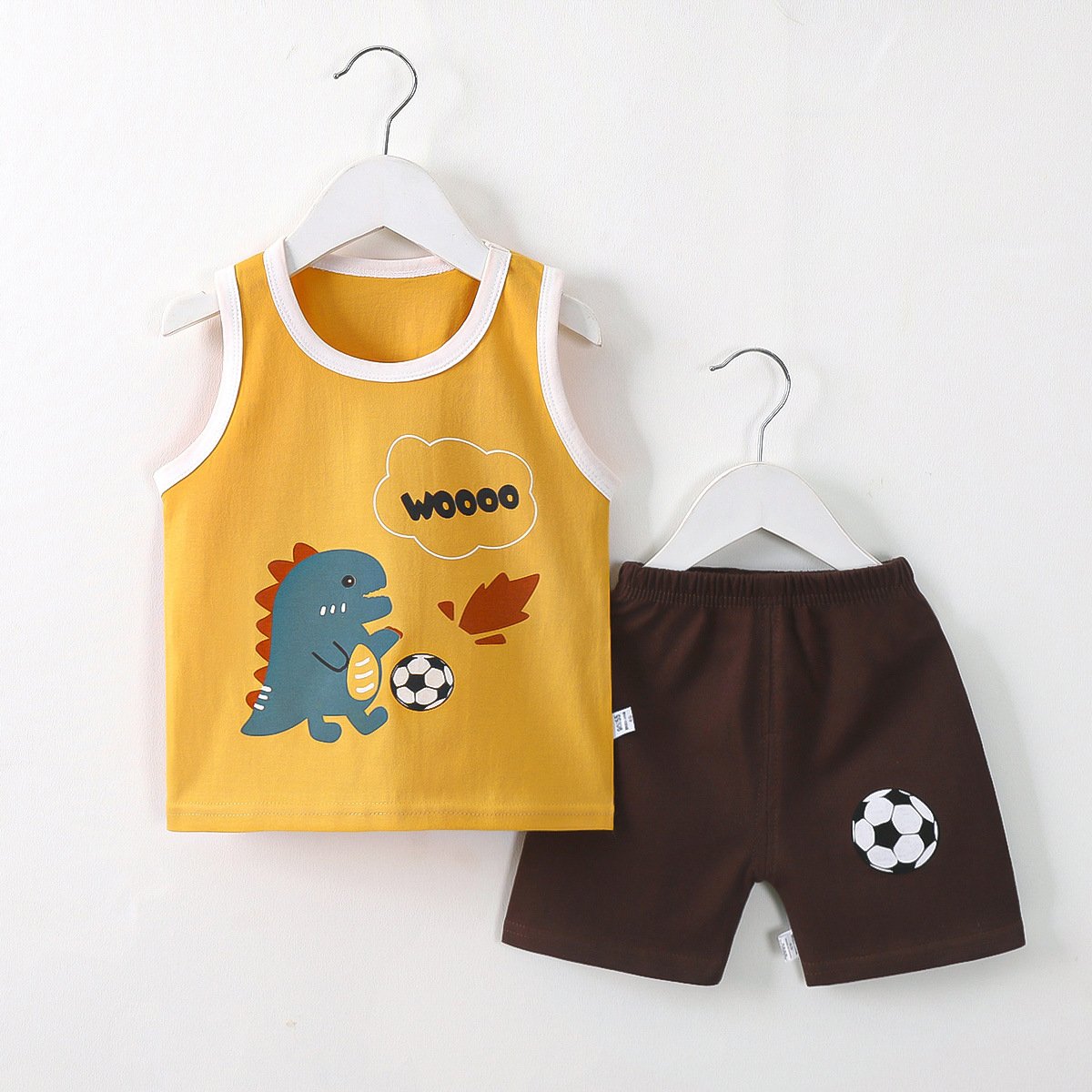 Factory Price Baby T-Shirts Boys Clothing Sets Ready Stock
