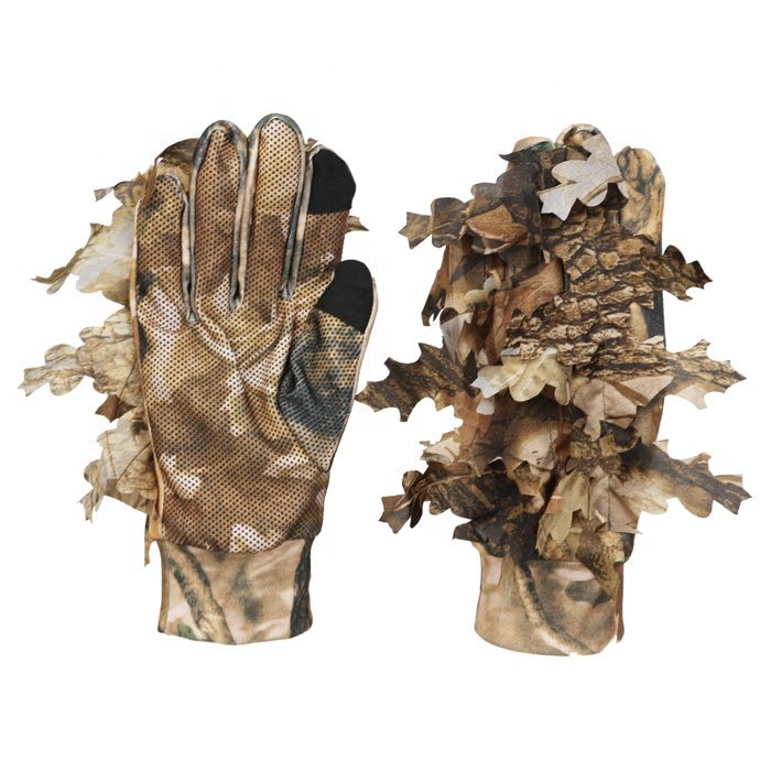 Wholesale Camouflage 3D Leaf Lsuit Windproof Waterproof Breathable Woodland Cloth Kid Adult Polyester Fabric Wear-resisting Suit
