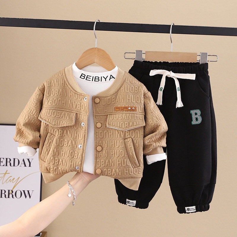 New casual children's jacket jacket for autumn and winter, comfortable and easy to wear