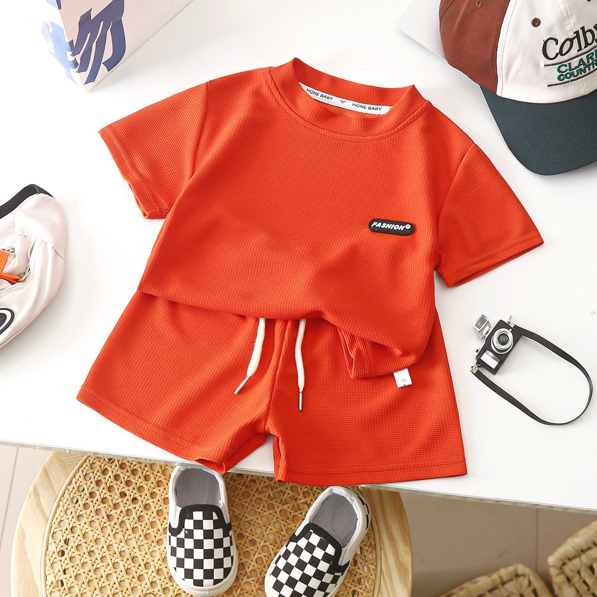 Children Baby Boys Shorts Track Jogging Suits Kids Designers Clothes Baby Boy Clothing Sets