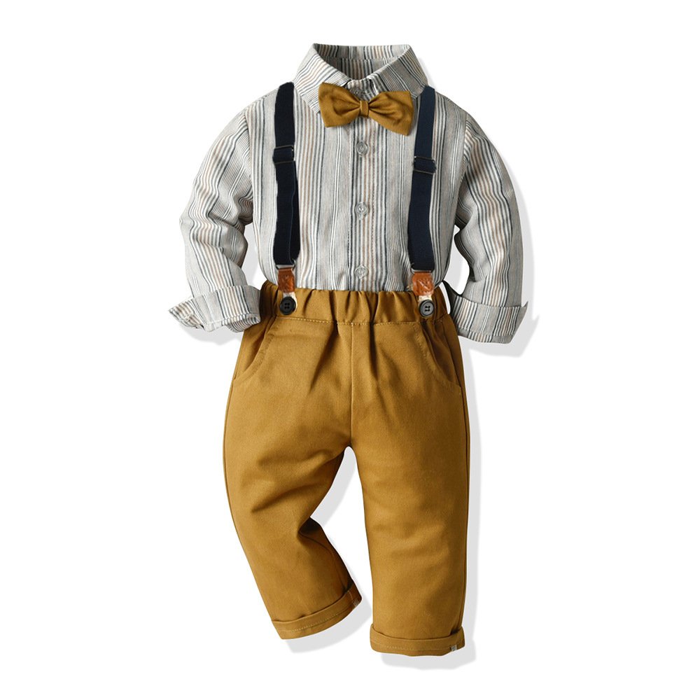 Boy Formal Dress 2024 Children 3PCS Clothing Set Baby Boy Suits For Wedding