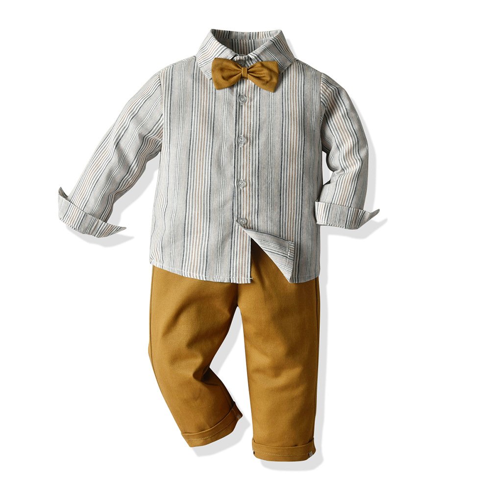 Boy Formal Dress 2024 Children 3PCS Clothing Set Baby Boy Suits For Wedding