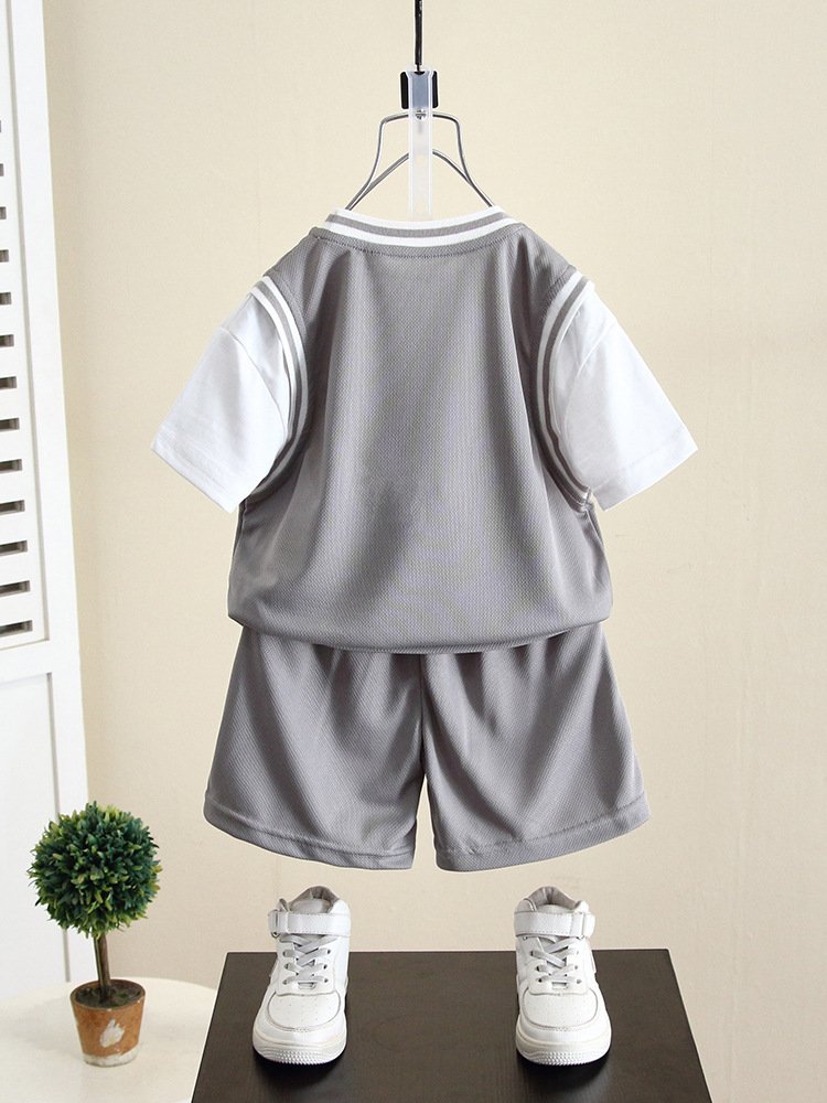 Little Boys Printed Clothes Set Baby Boy Clothes Birthday Gift Baby Boys' Clothes Sets