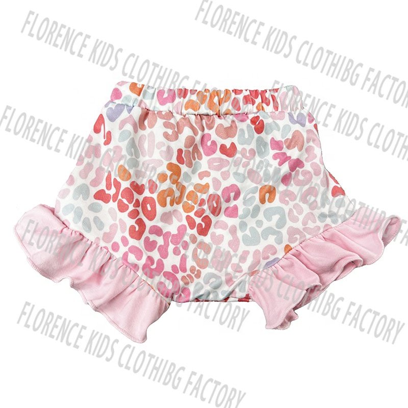 DH ODM conjuntos de ninos boutique pink cotton girls summer 2023 cotton toddler clothing sets