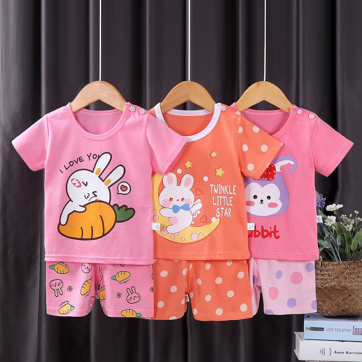 2023 Hot Sale Summer Children's Clothing Sets Different Designs Baby Boy Clothing Sets 2pcs Summer