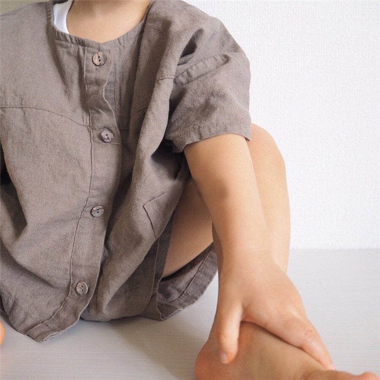 New summer Children's clothing sets baby Clothes boys and girls kids Summer children's clothes woven fabric baby wears sets