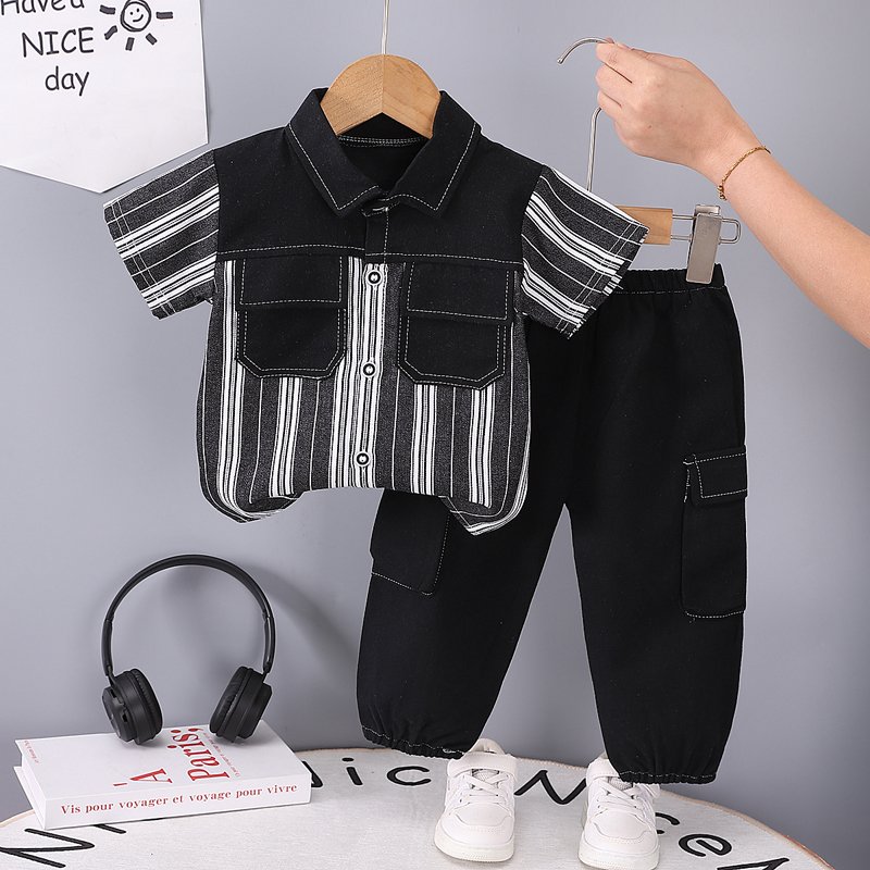 2024 New style Wholesale yiwu 1-4 year boys summer clothes baby boy clothing cotton t shirts for boys