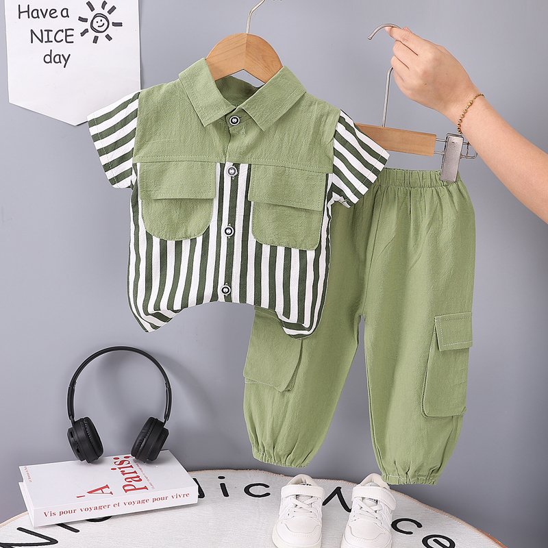 2024 New style Wholesale yiwu 1-4 year boys summer clothes baby boy clothing cotton t shirts for boys