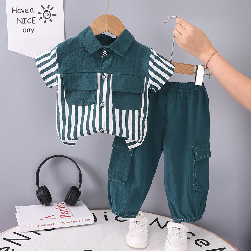 2024 New style Wholesale yiwu 1-4 year boys summer clothes baby boy clothing cotton t shirts for boys