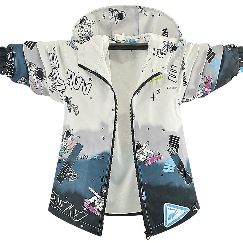 Children's And boys' Autumn Jackets 2024 New Spring And Autumn Jackets, Mid Size boys' Assault Jackets, 3-15 Years Old Trend