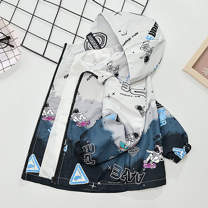 Children's And boys' Autumn Jackets 2024 New Spring And Autumn Jackets, Mid Size boys' Assault Jackets, 3-15 Years Old Trend
