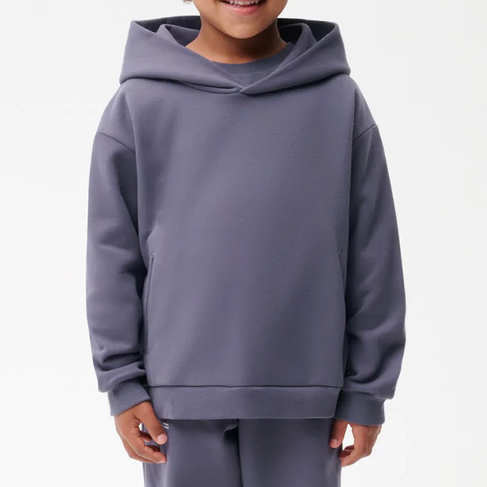 Factory Price Regular Fit Pullover Oversize Hooded Tracksuit For Kids Boys / High Quality Custom Logo Boys Tracksuit