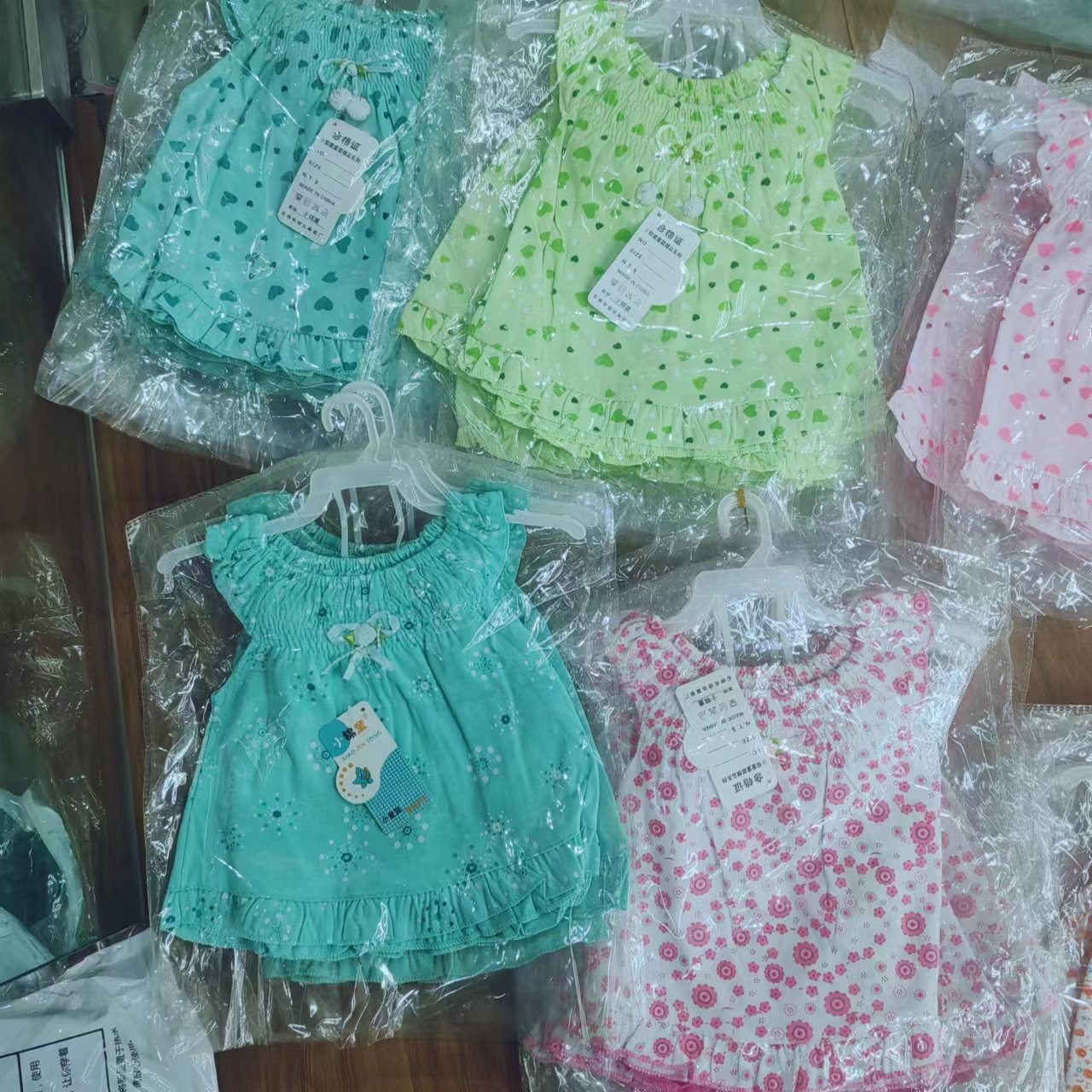 Baby pure cotton light breathable clothing suit baby boys girls 2-piece set children's wear baby toddler sets brand overstock