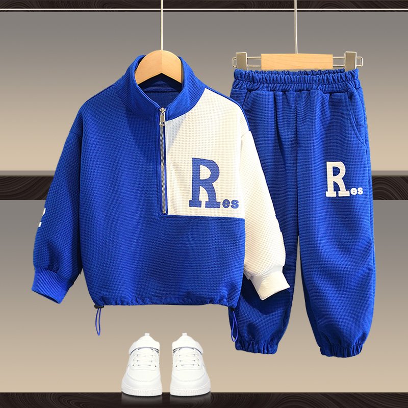 New boutique high-quality baby boy clothing set, baby winter clothing, baby boy sweater set