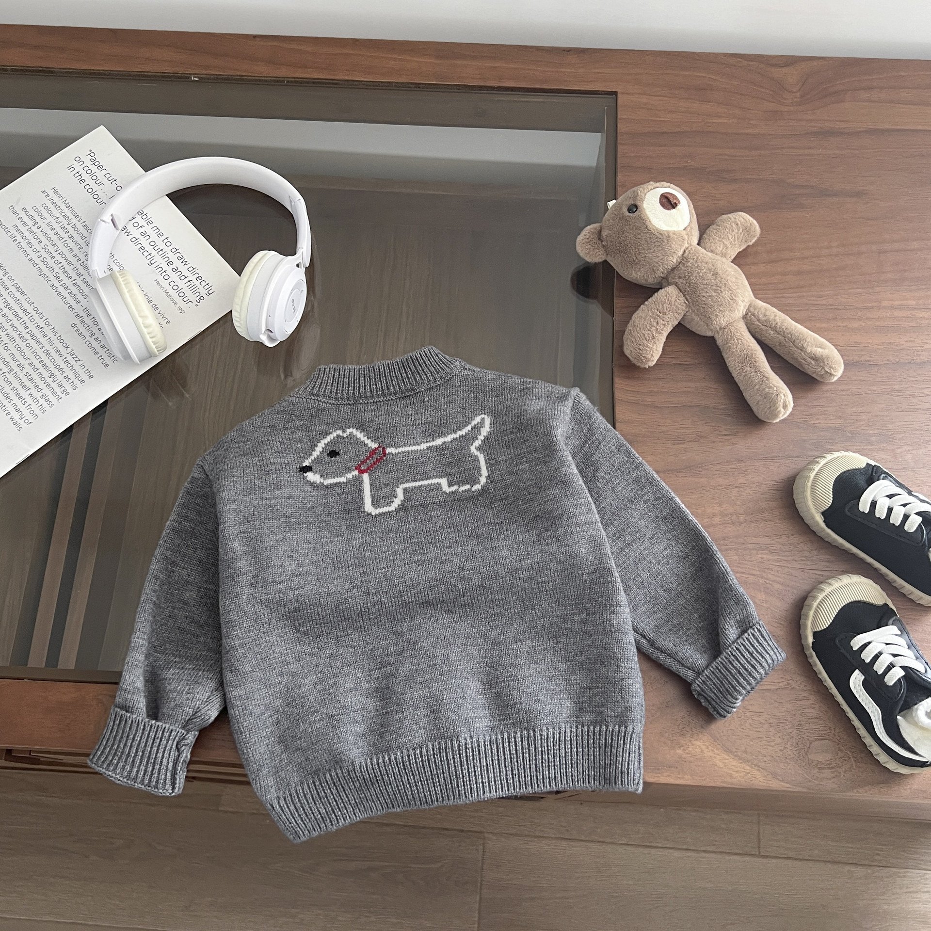 2024 New Children's Autumn Comfortable Clothes Boys Long Sleeve Fashion Set Kids Warm Two-Pieces Set