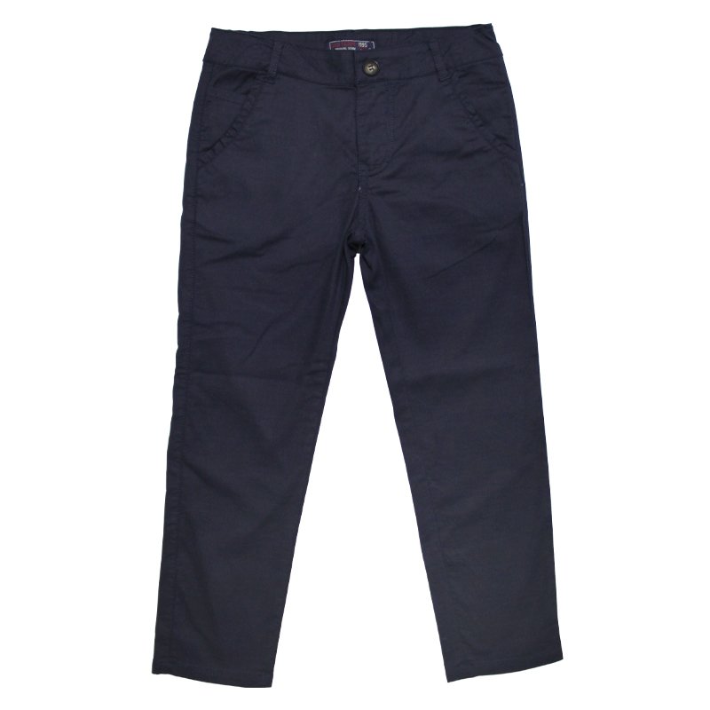 New summer fashion short sleeve shirt long pant cotton woven fabric boys clothing set R T S goods