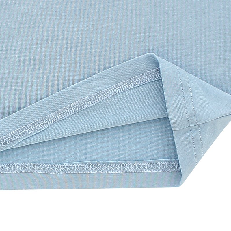 Wholesale Newborn Bamboo Cotton Pajama Set Soft Long Sleeve O-Neck Outfits for Boys and Girls 2 Piece Baby Clothing