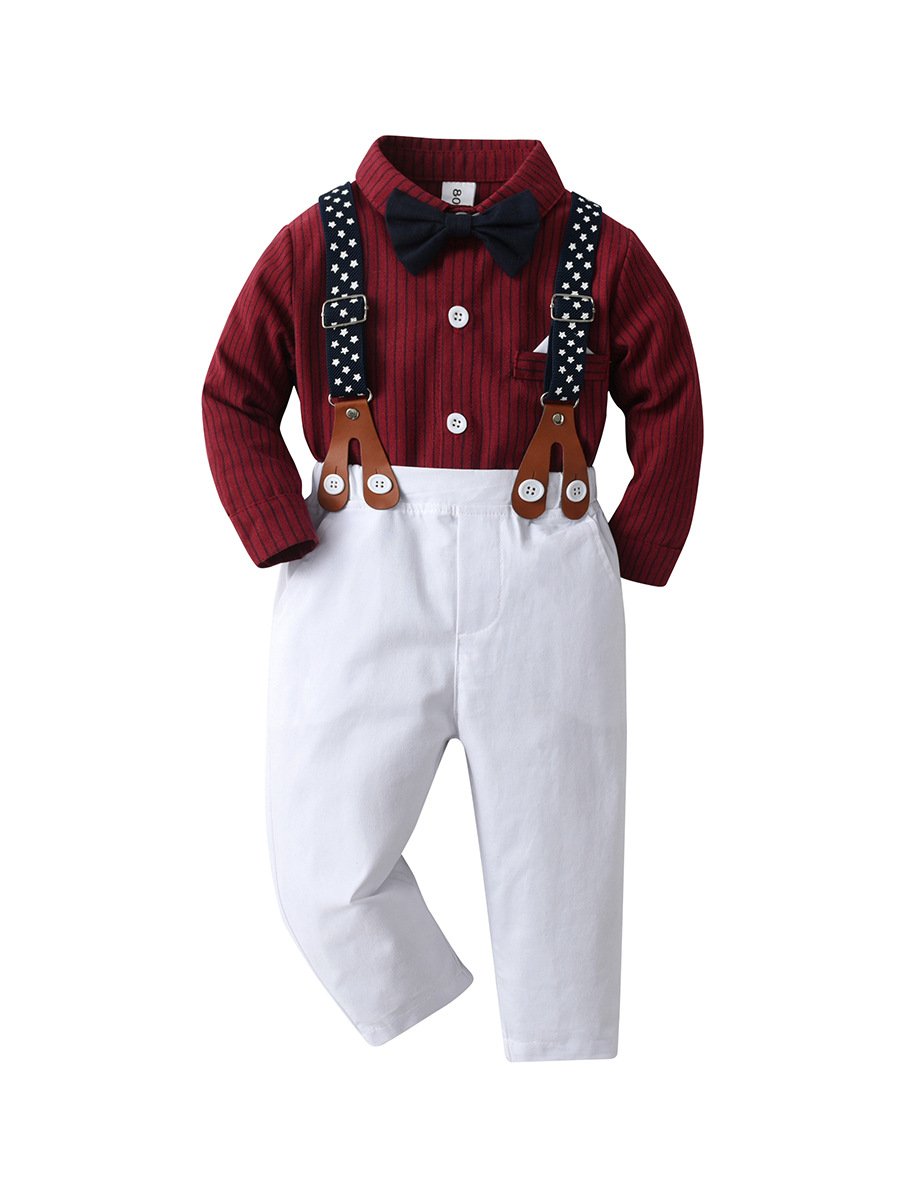Little Boy Formal Outfits 1 to 5 Years Kids Clothing Gentleman Attire Suit Boy Clothing Sets Children Clothes Baby Boy Clothes