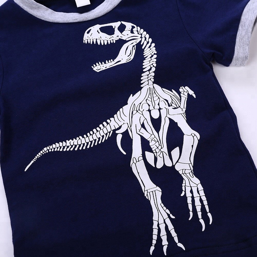 Kids Clothes Set Children's Clothing Casual Dinosaur Design Toddler Boys Clothing Sets