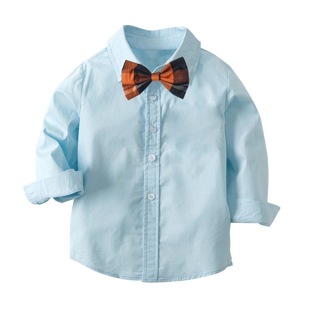 Children Gentleman Boy Outfits Boys Clothing Sets Autumn Kids Boy Clothes Suit 2pcs For 1-7T 20K085