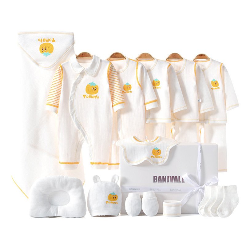 New Born Baby Clothes Set Baby Clothes Set 100% Cotton Full Moon new born baby clothes sets 0-3 months for boy Gift Box