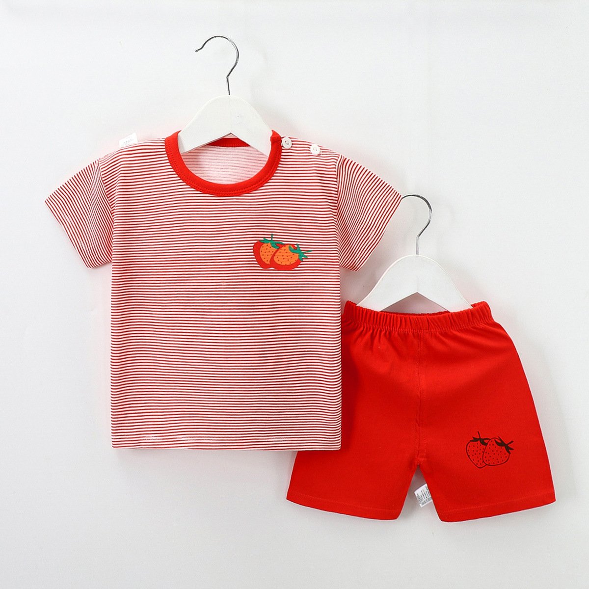 Summer New Clothing Sets Boy Cotton Casual Children's Wear Baby Boys T-shirt Trousers 2 Pieces Clothes Sets