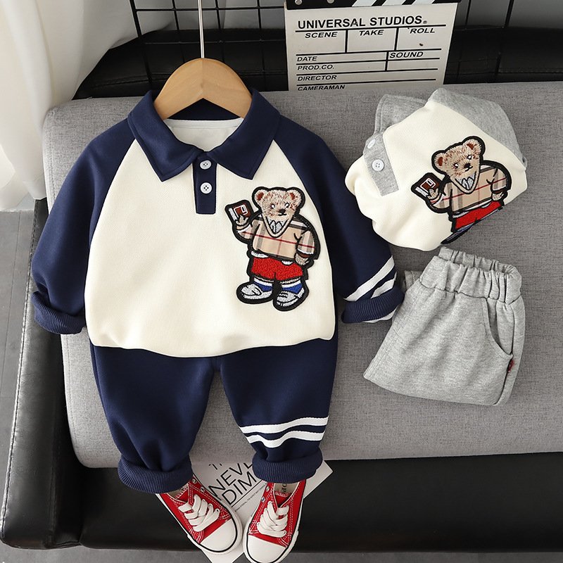Baby Clothing Sets Autumn Baby Boys Clothes Infant Cotton Boy Clothes Tops +Pants 2pcs Outfits Kids Clothes set