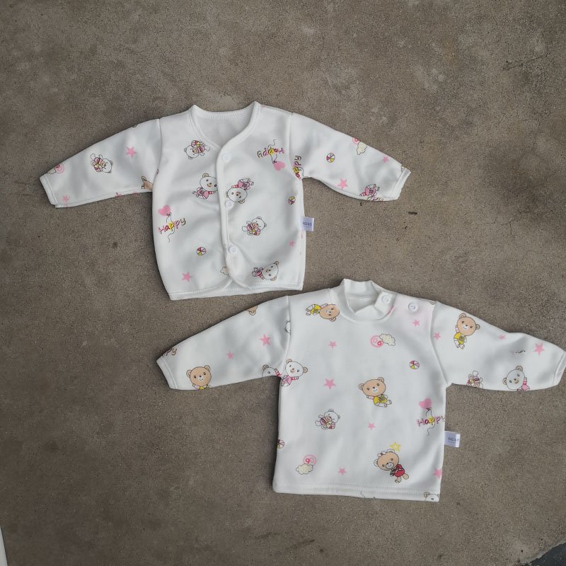 8PCS Baby Clothes Sets Newborn Girl Boy Clothes 0-3 Months Baby Outfits Pants Winter Gifts Layette Set