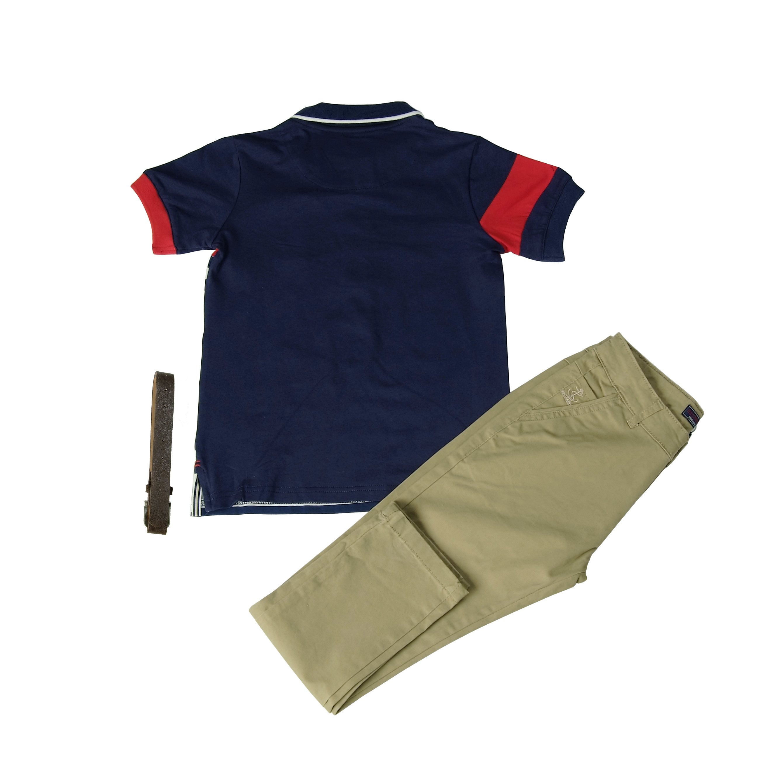 boys clothing set kids clothing polo t-shirt woven pant quality clothing