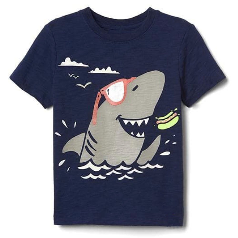 Children's Clothing 2-14 Years Old Boy's Short-Sleeved T-shirt Summer tshirts