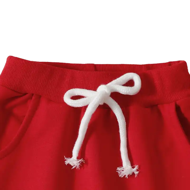 2023 Valentine's Day New Arrivals Toddler Boys Clothing Sets Sweatshirt Trousers 2 Pieces Letter Printed Kids Clothing Sets