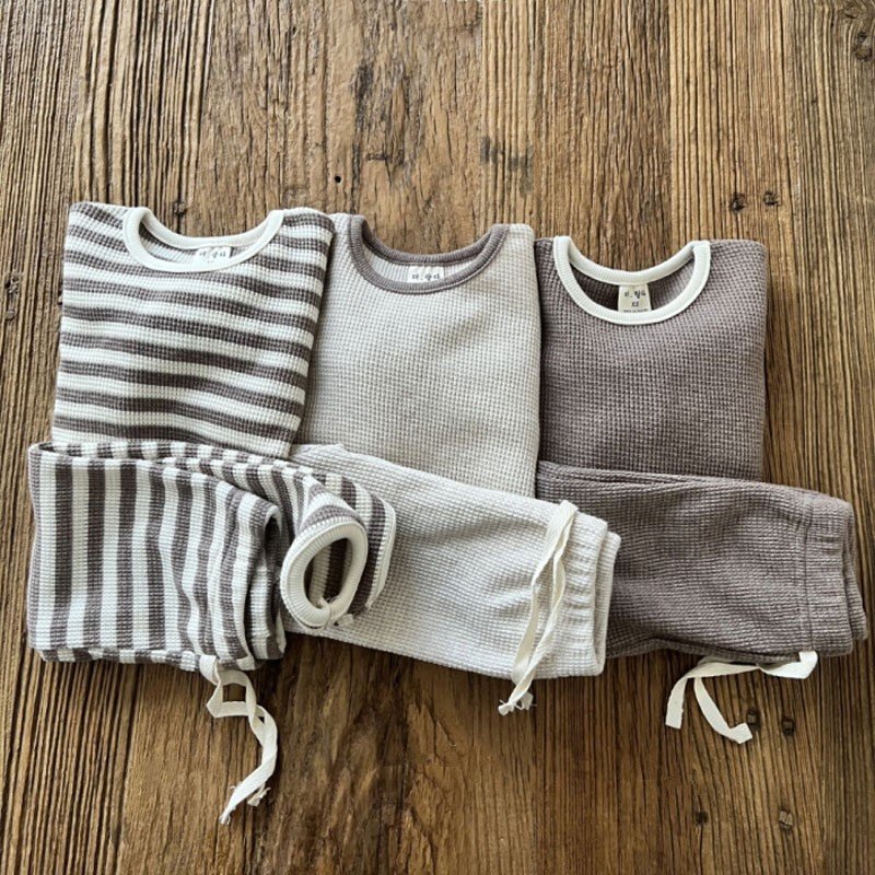 Wholesale Children Clothes Boys Clothing Set Spring Cotton sweatshirt and pant custom kids clothing