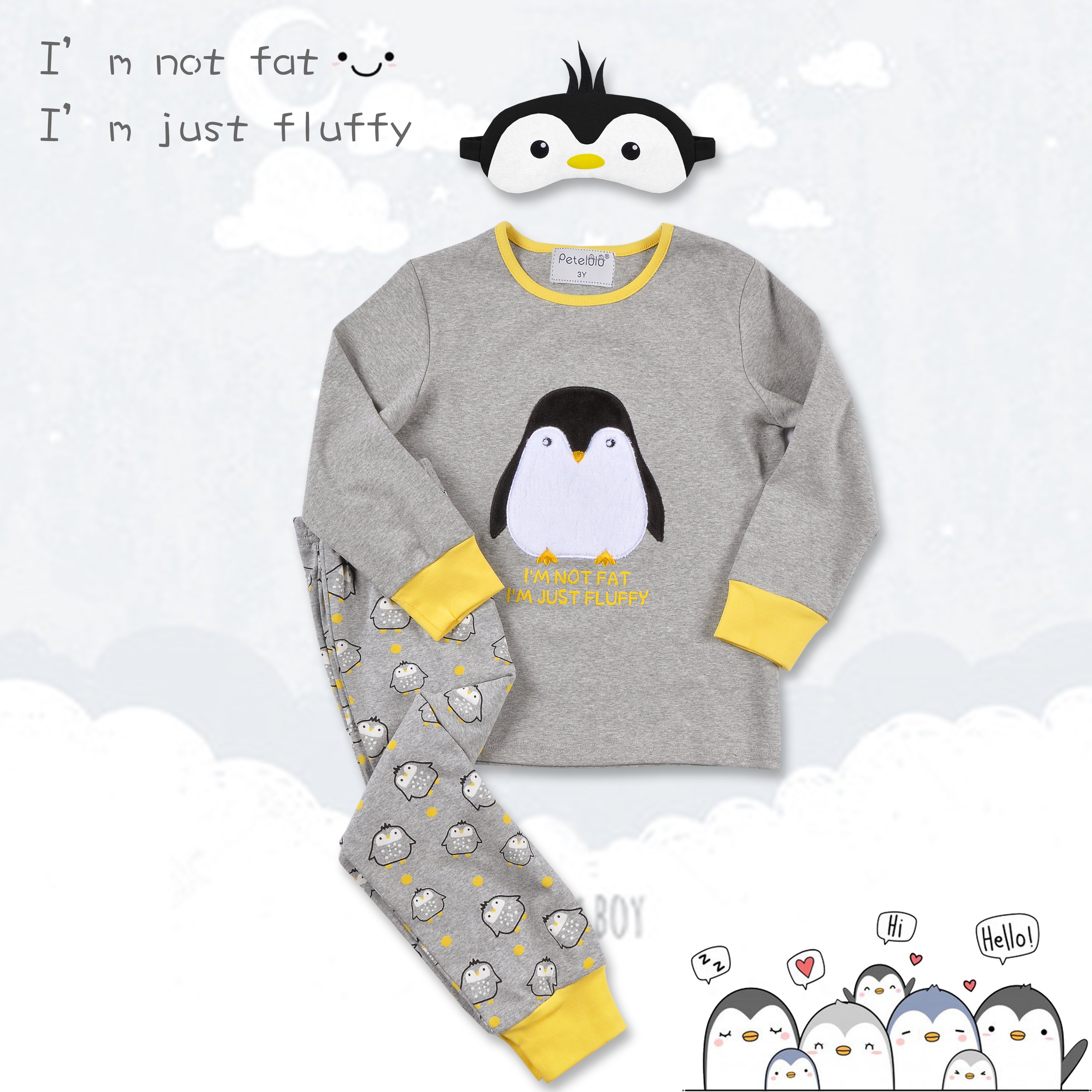 boy clothing sets Cartoon Kids Pajamas Sets Cotton Boys Sleepwear Suit Warm Child Girl Pajamas Long Sleeve boy pajamas set