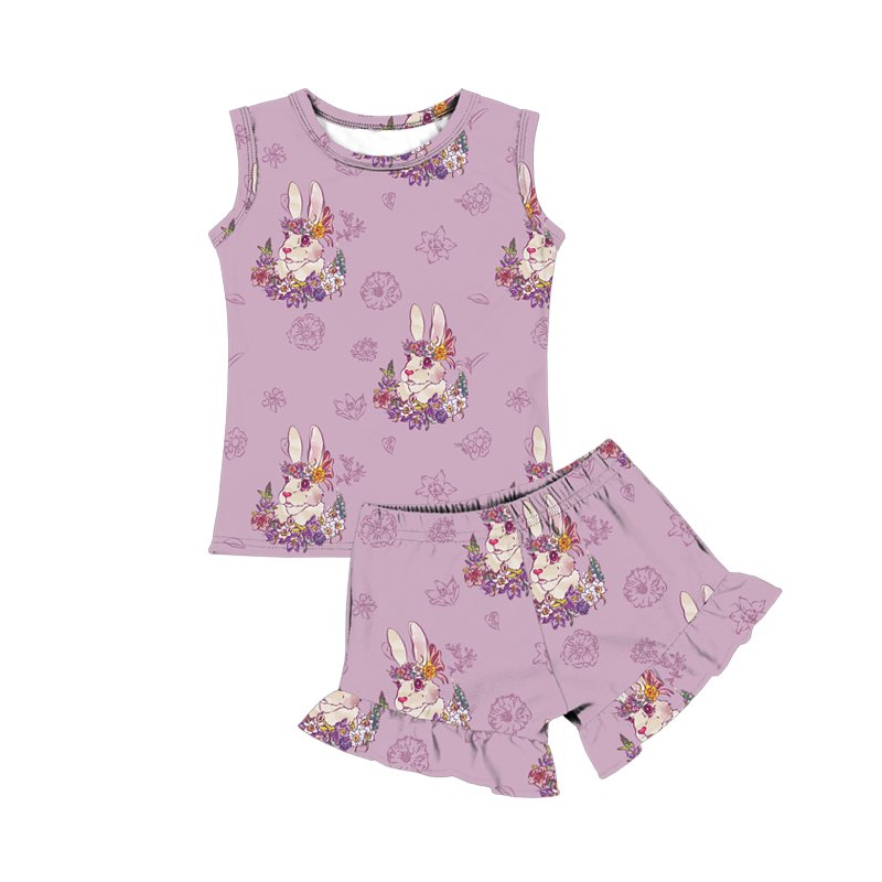 Colorful girls clothing sets with Various Cute Patterns for Girls boys