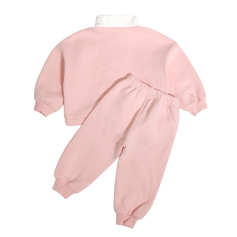 New Arrival Low Price Autumn Custom Children Tracksuits Solid Two Piece Casual Sweat Suits Kids Boys Clothing Sets