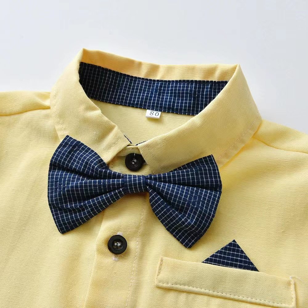 Cheap Boutique Fall Baby Boys' Clothing Sets Cotton Kids Clothing Wholesale Boy Formal Dress