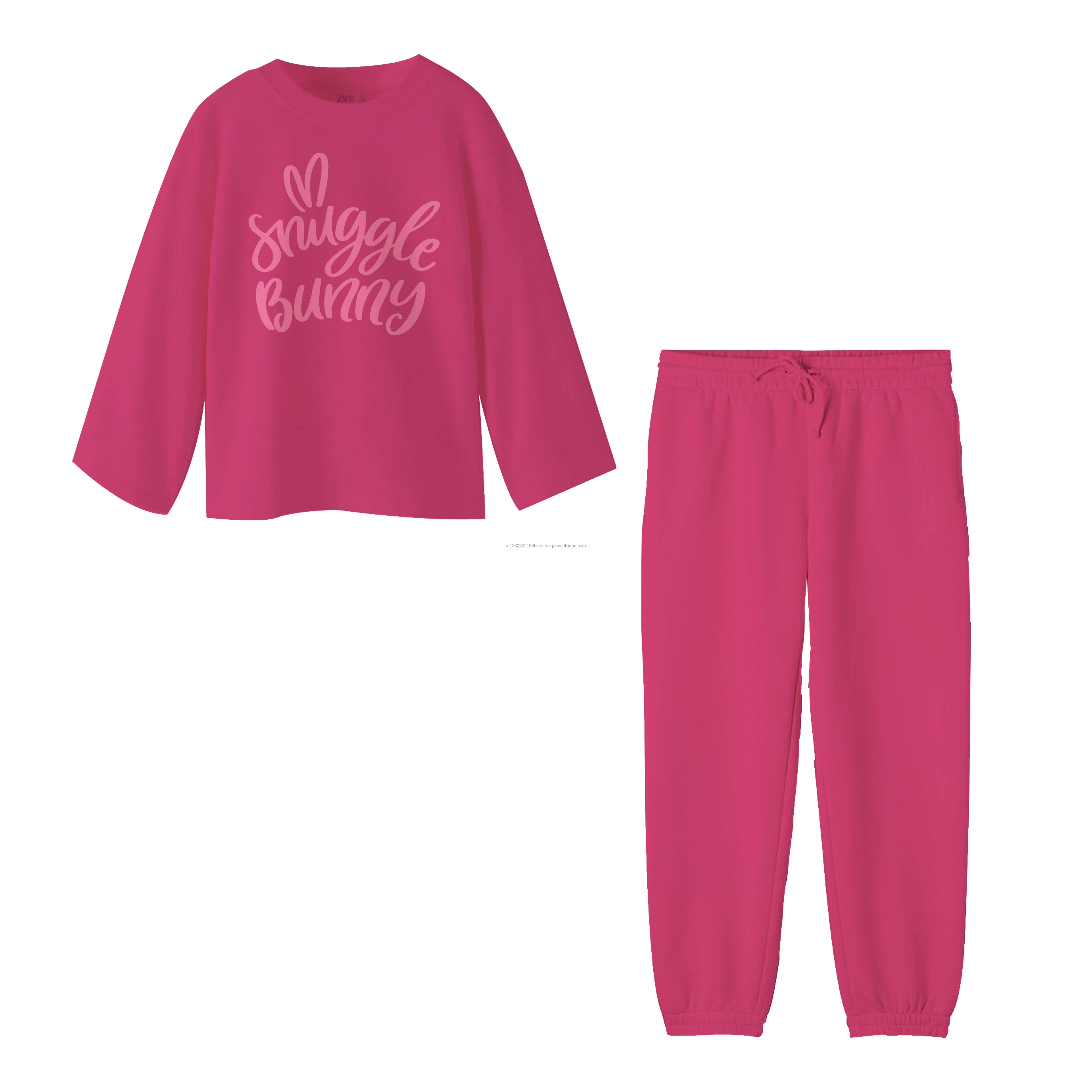 Direct Factory Supply Cotton Printed Kids Clothing Set with Short and Full Sleeve for Export from Indian Manufacturer