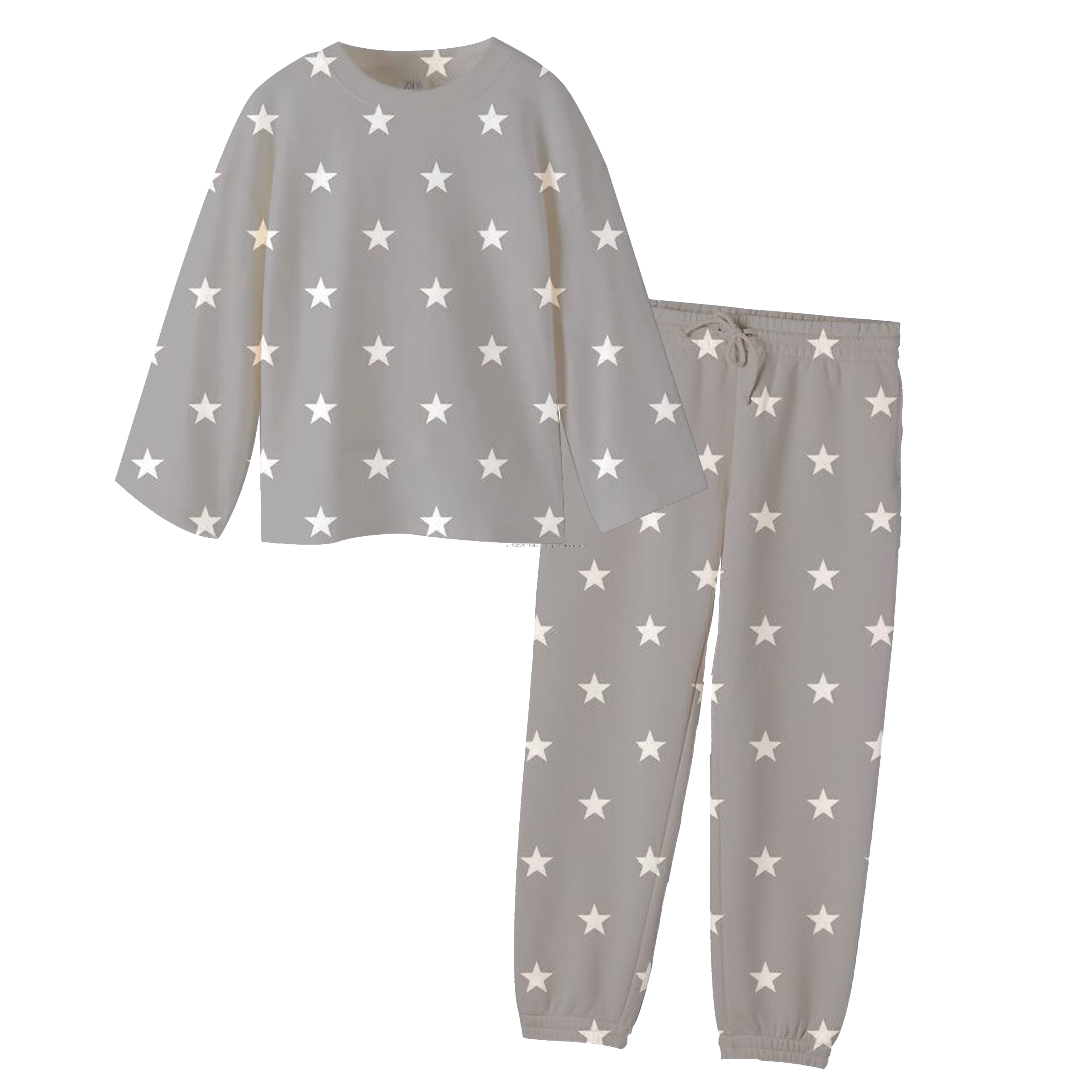 Direct Factory Supply Cotton Printed Kids Clothing Set with Short and Full Sleeve for Export from Indian Manufacturer
