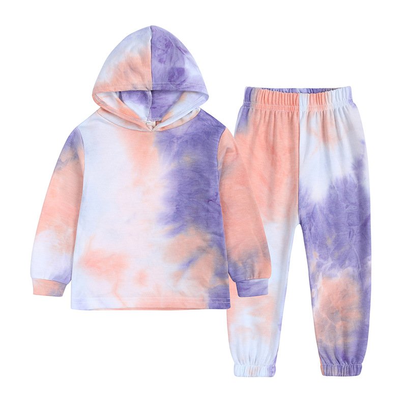 Children's Clothing Custom Logo Kids Boutique Clothing Autumn Clothes For Kids Active Wear Outfit Hoodie Set 2 Pieces Set