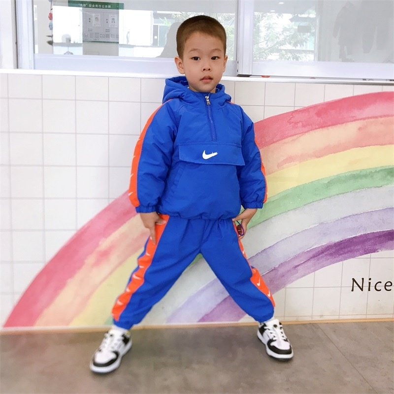 2024 New Children 2pcs Suit Spring Autumn Pullover Top+trousers Casual Sports Baby Boy Kids Clothing Set